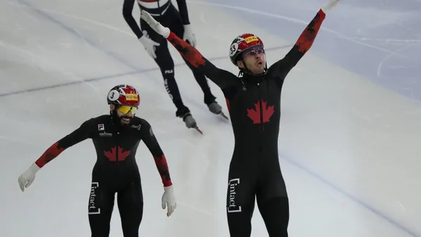 img of 丹吉努斩获金牌，杜博伊斯摘铜牌，短道速滑世界杯1500米站点赛圆满落幕