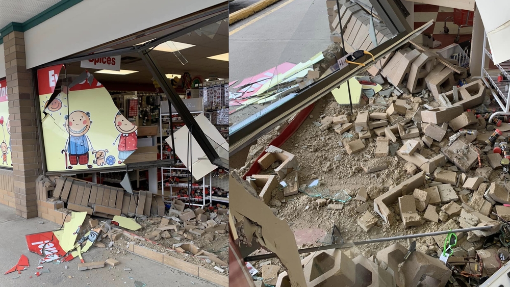 img of 醉酒司机撞入卑诗省一家杂货店，警方表示