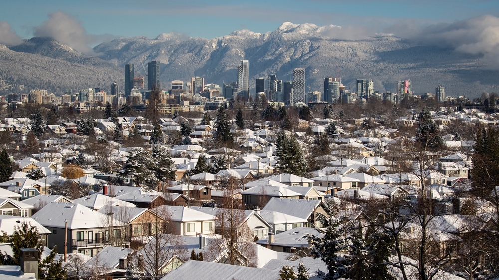 img of 低温雪灾来袭：加拿大不列颠哥伦比亚省南海岸和温哥华岛本周早期将迎来冬季天气